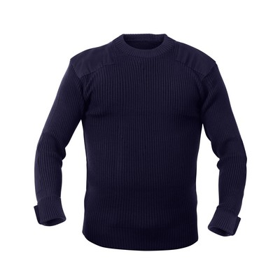 Gov't Type Acrylic Commando Sweater - Black, O.D., Navy