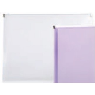 Clear Poly Envelope w/Zipper Closure