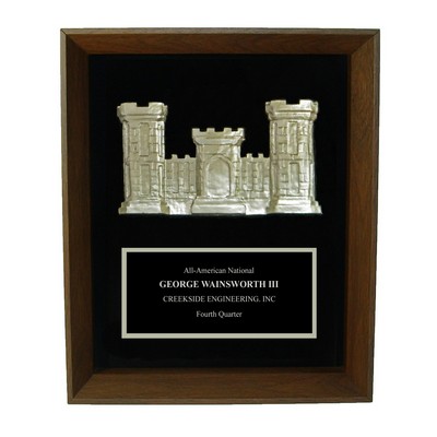 Castle Shadow Frame Plaque