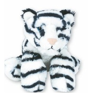 Vegas Snuggle Ups Posable White Tiger Stuffed Animal