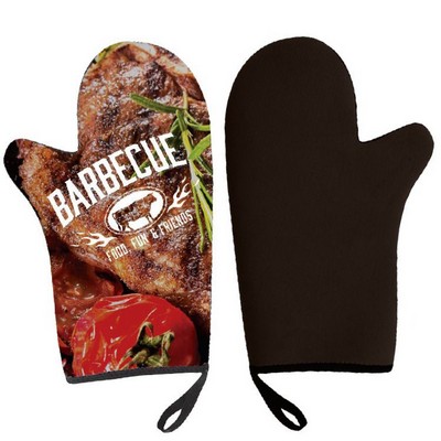 BBQ Mitt- Rubber Insulation-Full Color