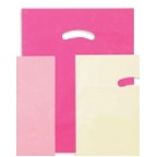 Hot Pink Super Gloss™ Low Density Single Layer Bag (15"x18"x4")