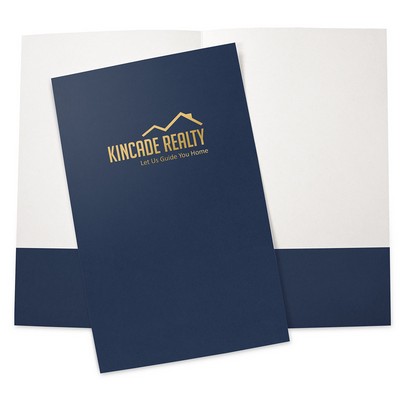 Legal Sized Pocket Folder Foil Stamped - Classic Papers