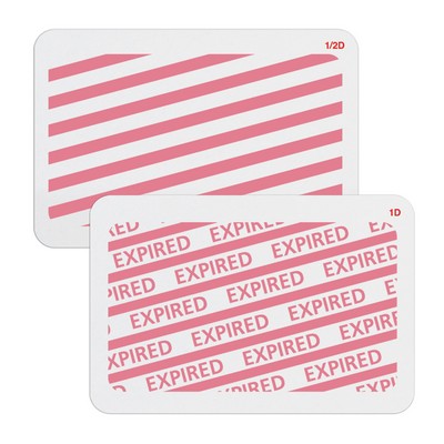 Adhesive Back Parts for Two-Piece Expiring Badges, Blank