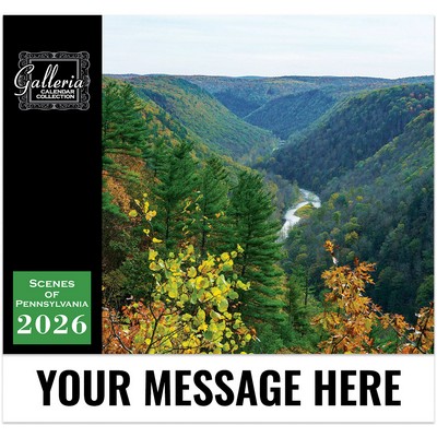 Galleria Wall Calendar 2026 Scenes Of Pennsylvania