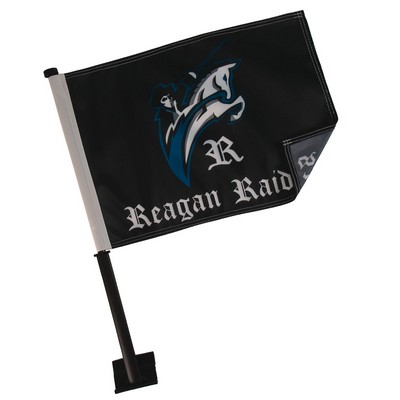 Economy Single Side Car Flag (11" x 15")