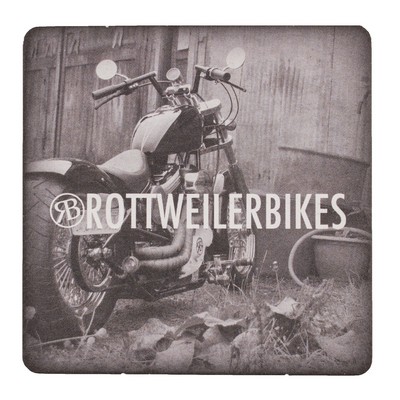 60 Pt. 4" Square High Density Pulp Board Coaster (Digital Printing)