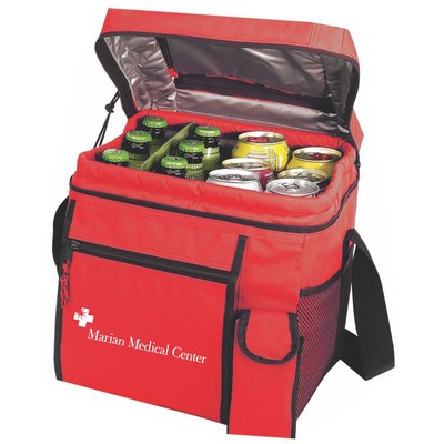 Small Picnic Cooler - mini cooler bag - Red cooler bag