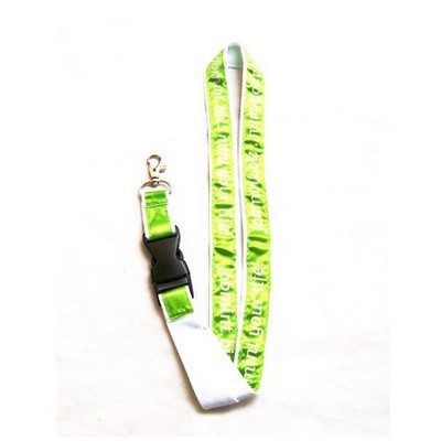 2-Ply Polyester Lanyard w/Metal Lobster Claw Attachment