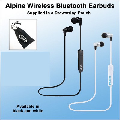 Alpine Wireless Bluetooth Earbuds