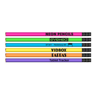 Liqui-Mark® Neon #2 HB Pencil w/Black Eraser