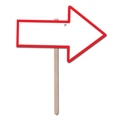 "Bland" Arrow Yard Sign