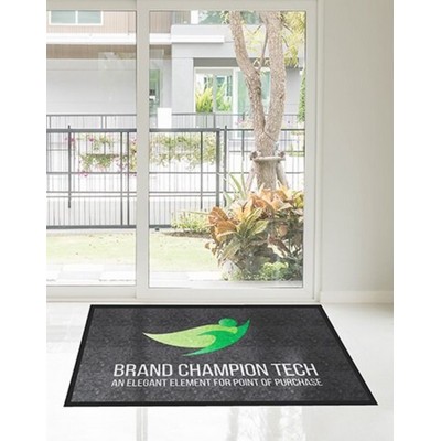 Brand Champion Personalized Logo Rug and Welcome Floor Mat - 2' X 8'