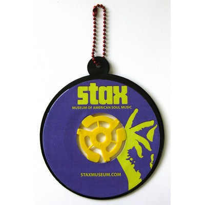 45RPM Recycled Record Ornament - 2-Sided Imprint