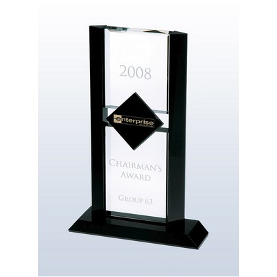 Flair with Ebony Diamond Award, 10-3/4"H