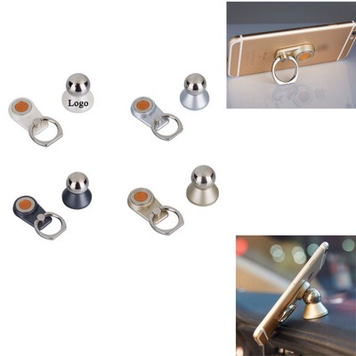 Magnetic Steel Ball Mobile Phone Ring Holder