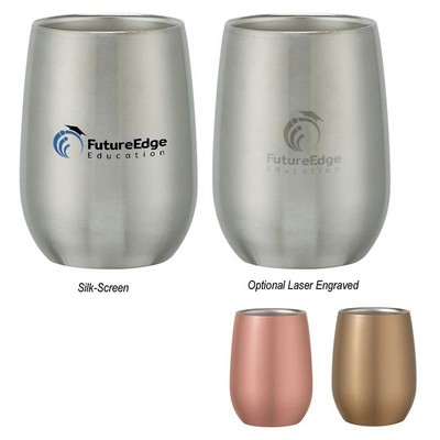 Stainless Steel Stemless Wine Glass