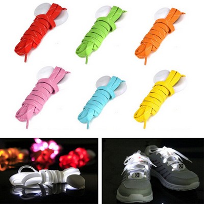 LED Flashing Nylon Shoelace For Night Running