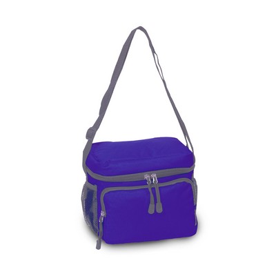 Everest Cooler/Lunch Bag, Eggplant Purple/Gray