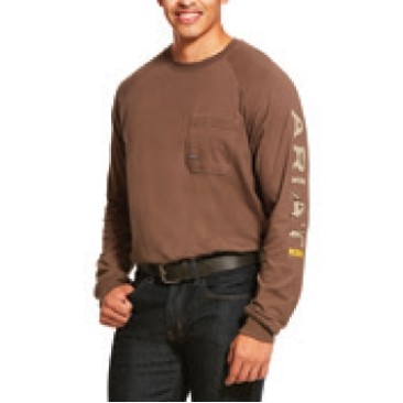 Ariat® Rebar™ Cotton Strong™ Graphic Men's Moss T-Shirt