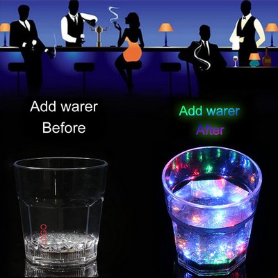 10 Oz. Liquid Activated LED Wine Glass Flashing Cup