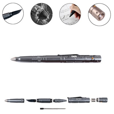 Tactical Pen w/Survival Tool & Anti-Skid Handle