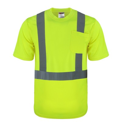 Safety Brite Hi Vis Class 2 SS Safety T-Shirt