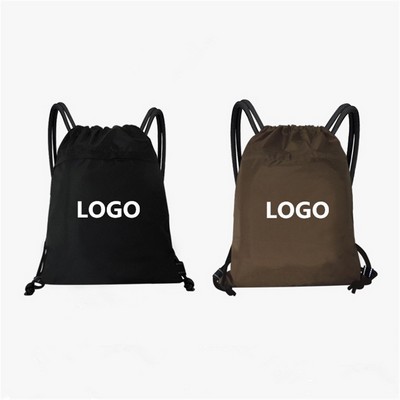 Oxford Cloth Custom Drawstring Backpack