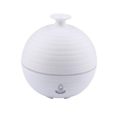 Round Vase Shape Wood grain Evaporative air Humidifier