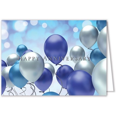 Balloon Anniversary Card