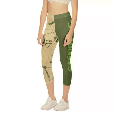 Women's Capris w/Full Color Printing