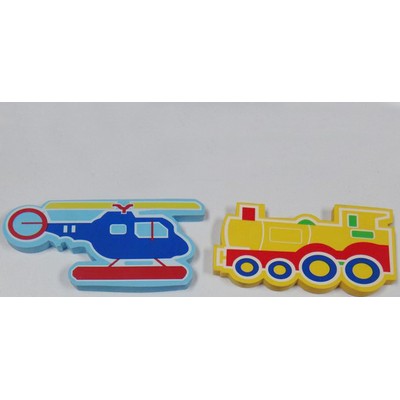 Transportation Shaped Eraser