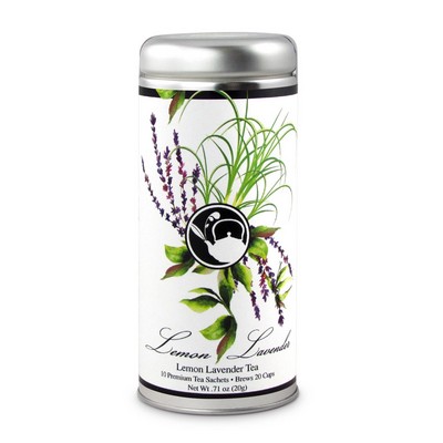 Tea Can Company Lemon Lavender Tall Tin