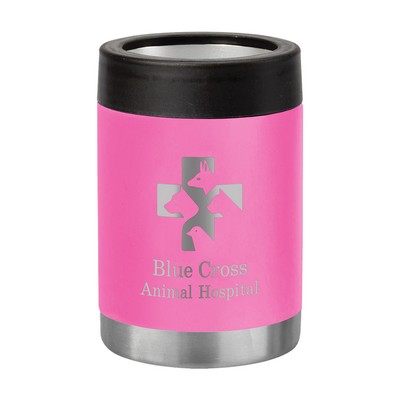 Tahoe Pink Tumbler Powder Coated Beverage Can Holder