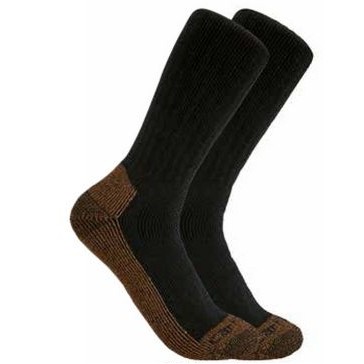 Carhartt® Midweight Steel Toe Boot Sock - 2 Pack