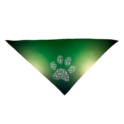 Large Full Color Sublimated Triangle Pet Bandana