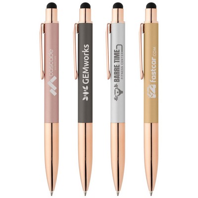 Baltic Softy Rose Gold Pen w/ Stylus