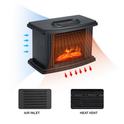 Mini Electric Fireplace Stove Heater