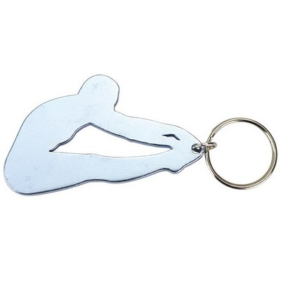 Dive Man Bottle Opener Keychain