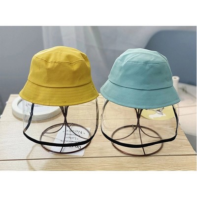 Clear shield girls boys Anti spitting Droplet Windproof Protective Outdoor safety Sun Cap