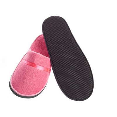 Velvet Non-Slip Hotel Slipper Shoes