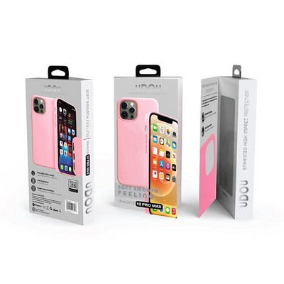 iPhone 12 Pro Max Case - Nano Silicone, Pink (Case of 48)