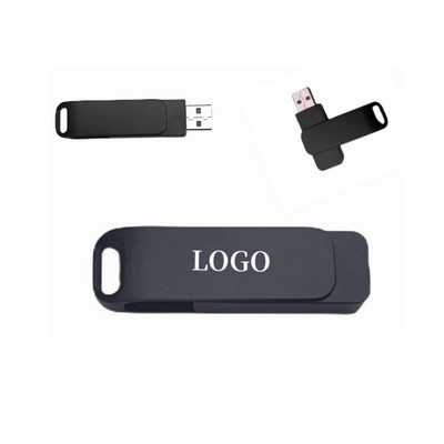 High Speed USB 3.0 Metal Swivel Twister Flash Drive 8GB