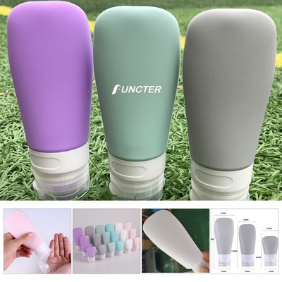 1.28 OZ Silicone Travel Bottles for Shampoo,Conditioner,Lotion,Toiletries