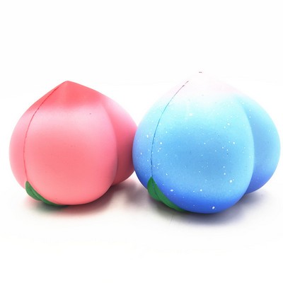 Dazzling Star Peach Stress Ball