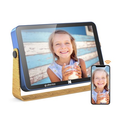 KODAK 10-Inches Smart Touch Screen Rechargeable Digital Picture Frame