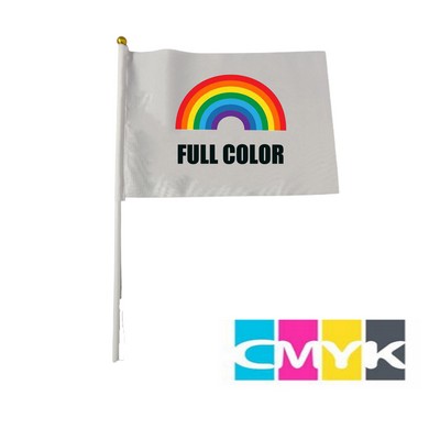 Advertising Hand Waving Flag MOQ 100PCS