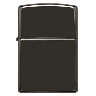 Genuine Zippo windproof lighter - High Polish Black