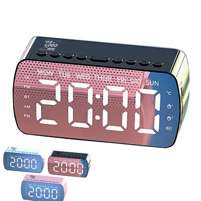 Wireless Speaker with Digital Alarm Clock