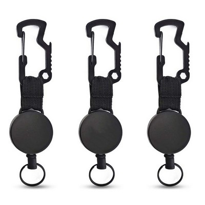 Carry with Confidence: ID Badge Reel with Convenient Carabiner